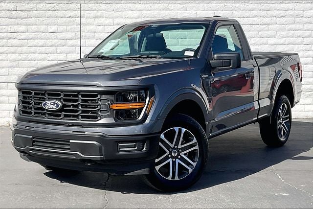 2026 Ford F-150 XL in Carbonized Gray Metallic — front three-quarter view