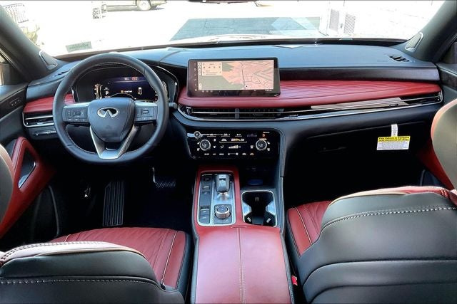 2027 INFINITI QX65 — interior view